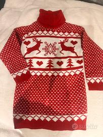 Maglione natalizio 7/8 anni