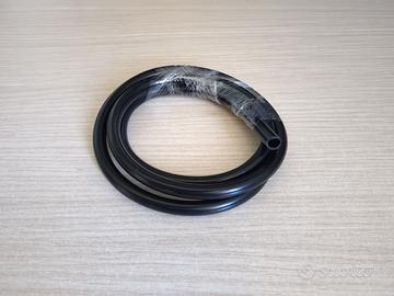 Tubo in silicone nero Ø 8x6 mm ℓ 90 cm