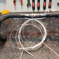 Manubrio ritchey carbon con leve sram red 10 v 