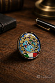 Pin tipo Vespa Club d'Italia.