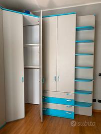 Camera Colombini armadio e 2 letti singoli