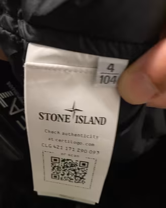 Parka stone island