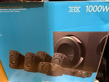 Casse Logitech 5.1 Dolby Surround Subwoofer 1000W