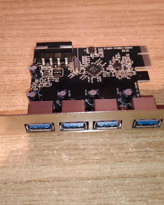 scheda USB 3 pcie 