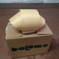 Lampada artigianale in legno