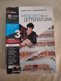 Libro di italiano "Il tesoro della letteratura 3"