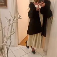 Pelliccia vintage breitschwanz e volpe