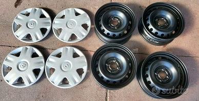 Cerchi Ferro Renault Clio Raggio 14 ET 36 4 X 100