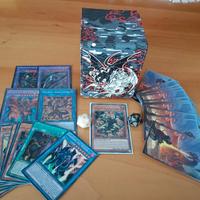 Yu-Gi-Oh set Drago nero/metallico occhi rossi