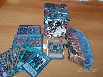 Yu-Gi-Oh set Drago nero/metallico occhi rossi