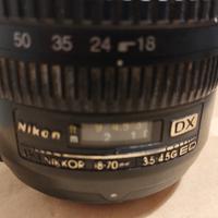 obiettivo Nikon dx asferico 18/70