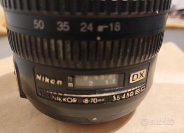obiettivo Nikon dx asferico 18/70