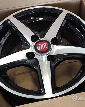 4 Cerchi in Lega NUOVI da 13 Per Autobianchi Fiat
