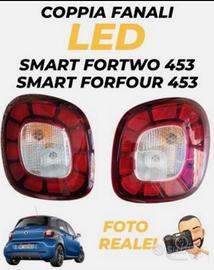 Coppia fare a led posteriore smart 453