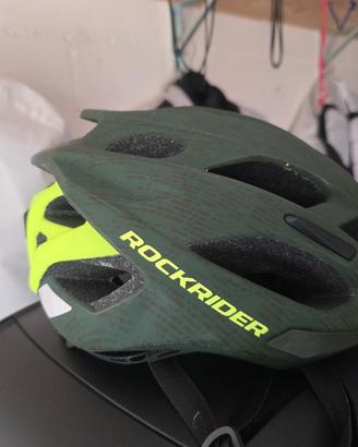 casco bici rockrider mtb