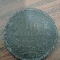 Moneta 10 centesimi vittorio Emanuele