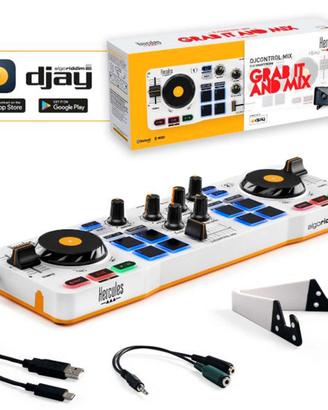 HERCULES DJControl Mix, Bluetooth Wireless DJ Cont