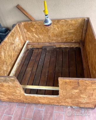 Box parto per cane