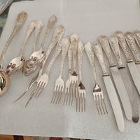 Set posate argento 