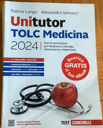 9788808750174 Unitutor TOLC Medicina 2024