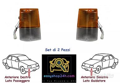 SET 2 FANALE FANALINO FRECCIA ANTERIORE DX SX PER 