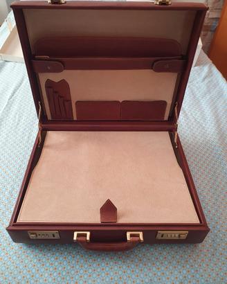 Valigetta 48 ore marrone vintage