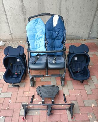 Passeggino Gemellare Peg Perego Book for Two 
