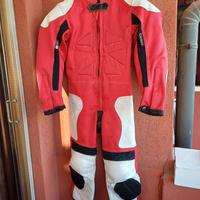 Tuta moto bambino TG. S
