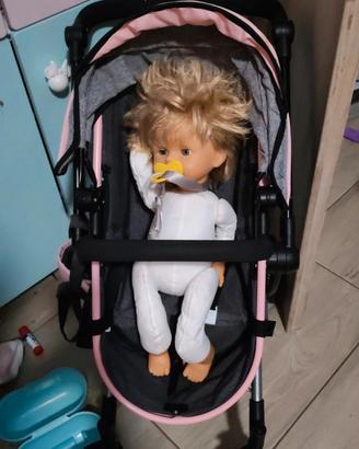 passeggino e carrozzina  per bambole 2 in 1