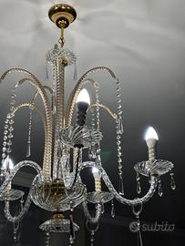 Lampadario in cristallo