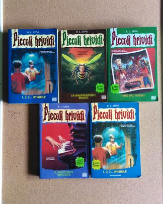 5 libri Piccoli Brividi