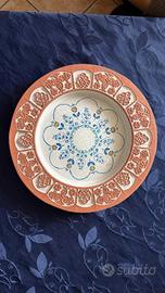 Piatto ceramica manufatto
