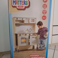 Cucina per bambini in legno 