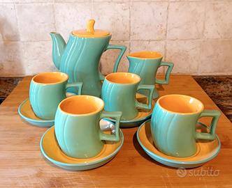 Set vintage Naj Oleari teiera tazze lattiera