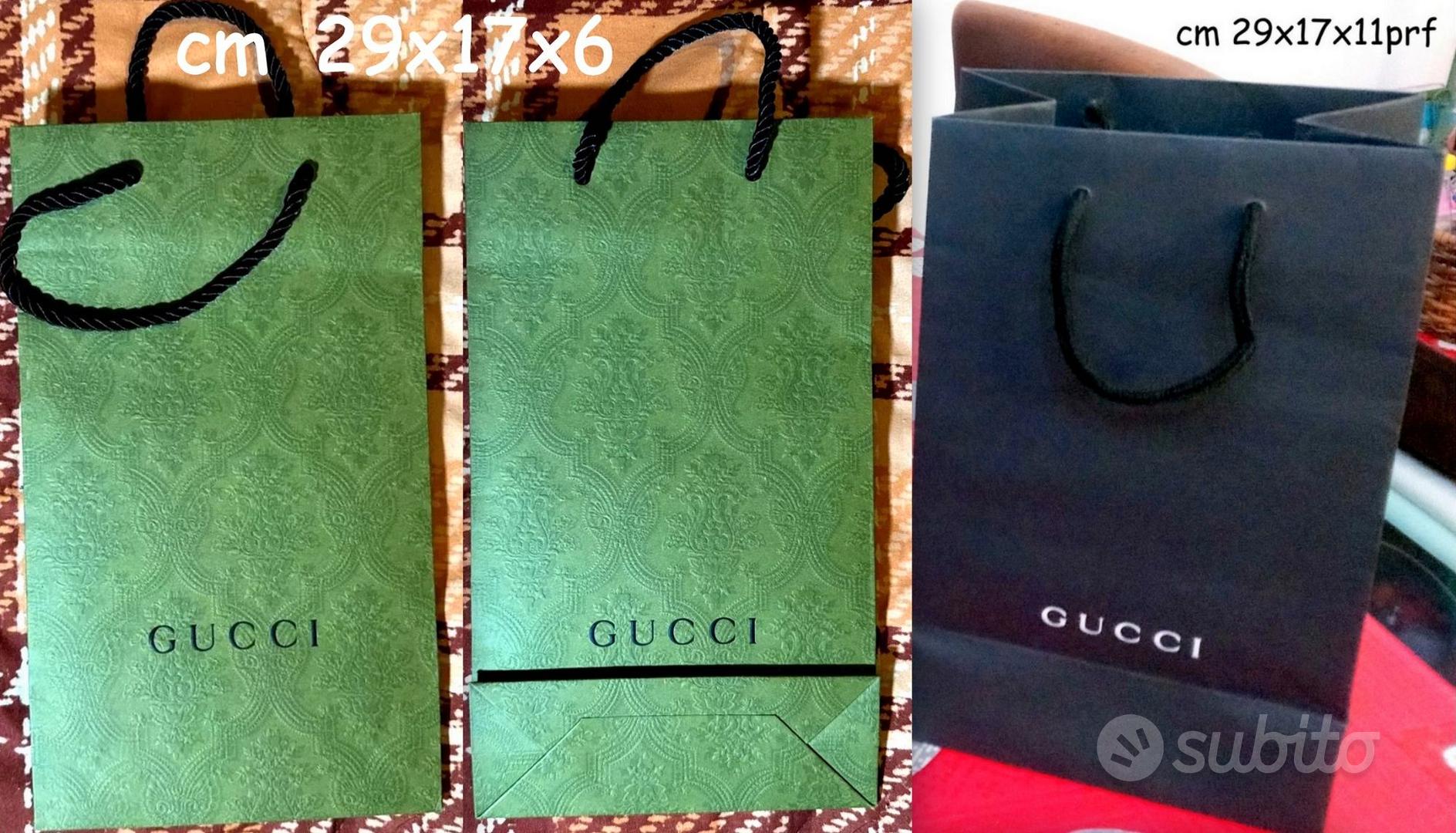 Gift Bag Busta Gucci Verde Gucci GG Marmont Verde Pelle Joli Closet