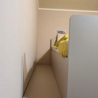 letto a castello e armadio 5 ante
