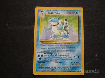 Pokemon 1999 Blastoise Set Base Holo Unlimited 2/1