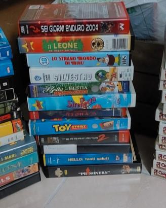 VHS Disney sport film ed altro