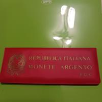 COLLEZIONE MONETE IN ARGENTO REPUBBLICA ITALIANA 