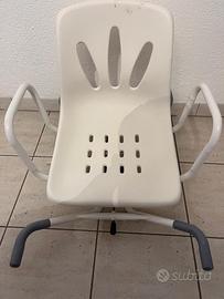 Sedia girevole per vasca da bagno