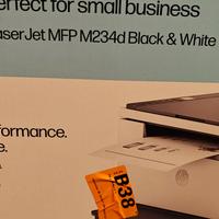 Stampante laser HP MFP M234d bianco e nero nuova