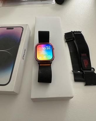 I phone 14 pro max 256g. + apple wacht serie 10 46