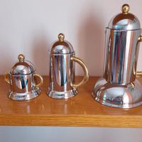 Servizio caffe’ in acciao inox 18/10