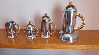 Servizio caffe’ in acciao inox 18/10
