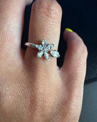 💍 Anello Pandora Herbarium Fiori  – Argento 925