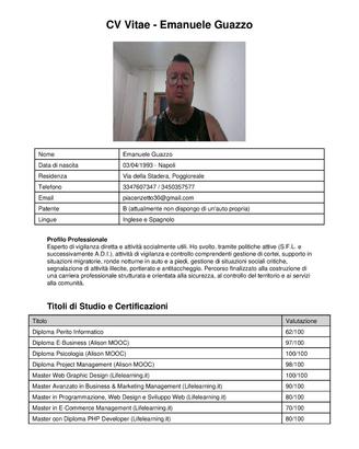 Vigilanza seria e rapporto continuativo