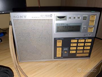 Sony  ICF7600D  Onde corte SSB
