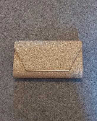 Pochette elegante, colore rose gold