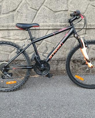 Bicicletta MTB Decathlon B-Twin Rockrider 24"