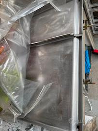 Piastra a Gas in Acciaio Inox  (90x50 cm)